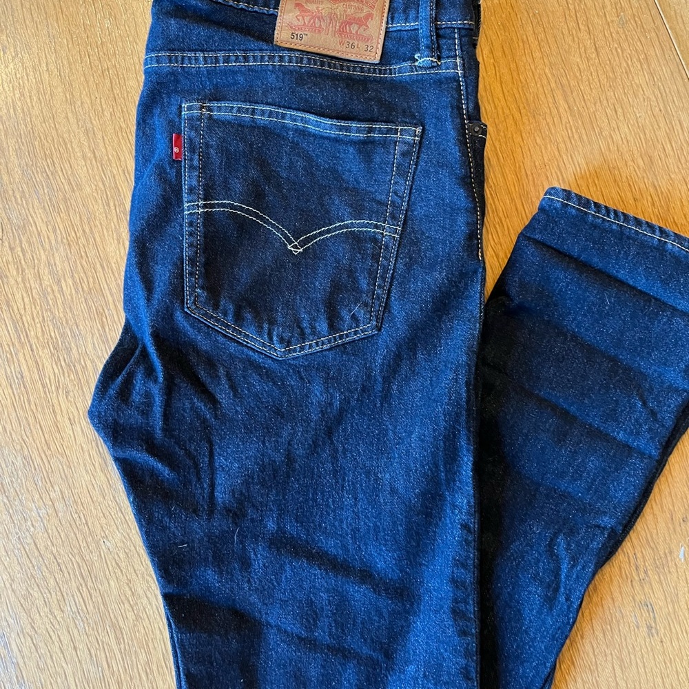 Levi's Men's Dark Blue Skinny Jeans
